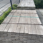 Ca. 228x Guyana Ipé Planken Fijnbezaagd, 27x80mm, lengte 125cm